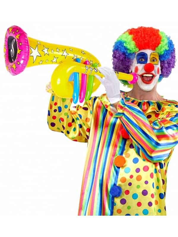 Tuba Gonflable 63 cm pour Clown : Animez Vos Spectacles en Couleur