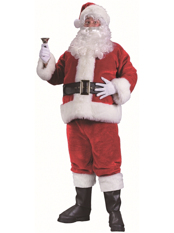 Costume de Père Noël de Luxe pour Adulte : Qualité, Confort et Élégance