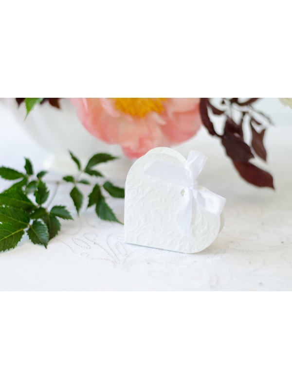 10 Boîtes à Dragées en Forme de Coeur pour Mariage et Autres Fêtes
