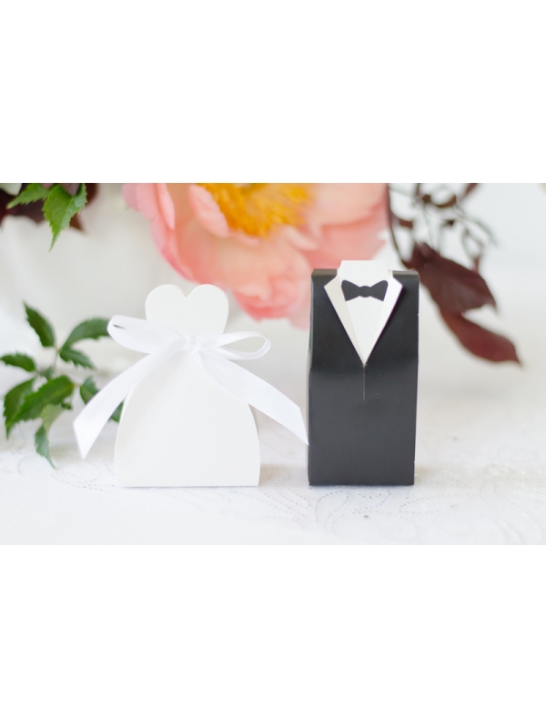 Boîtes à Dragées Robe de Mariée : Transformez Votre Mariage en Conte de Fées  !