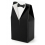Boîtes à Dragées forme costume de Marié : Élégance Noire pour Mariage Raffiné
