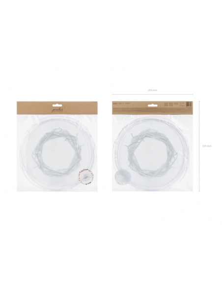 Sachets Dragées en Organza Blancs de 25cm - Élégance Pure Mariage et fêtes