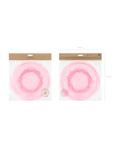 10 Sachets Dragées en Organza Roses de 25cm - Douceur et Élégance 2