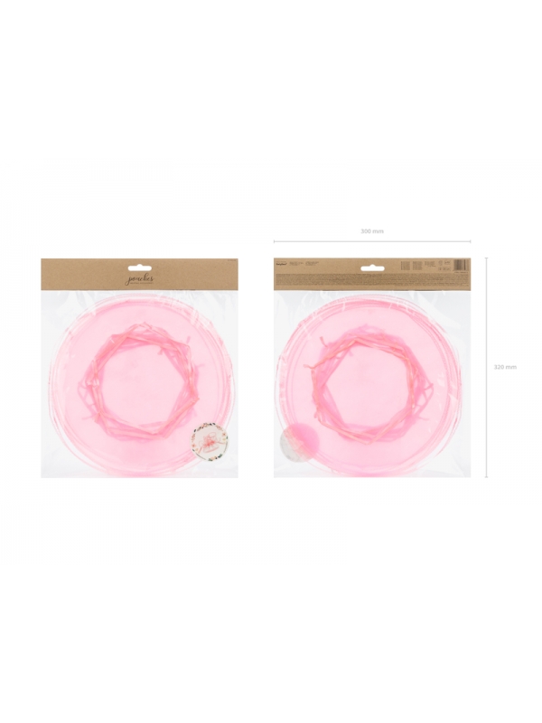 10 Sachets Dragées en Organza Roses de 25cm - Douceur et Élégance