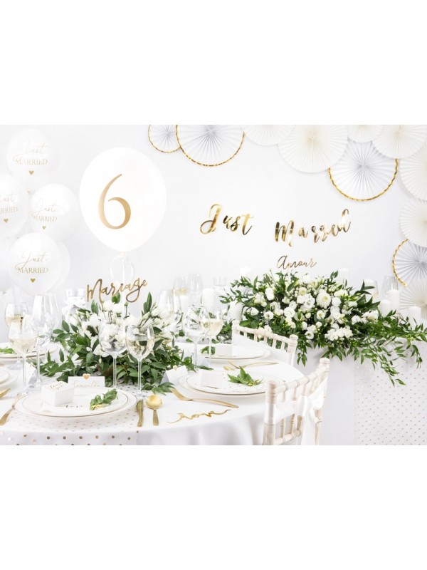 20 Serviettes de Mariage Élégantes : L'Amour sous forme de Papier