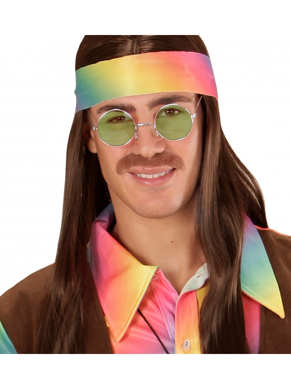 Lunettes Vertes Style Hippie : Éclairez vos Festivités avec Déguiz-Fêtes !