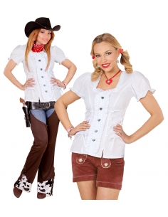 Élégance Intemporelle : Blouse Blanche Polyvalente pour Femme