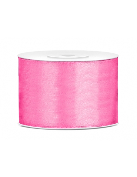 Ruban Satin, rose, 50mm/25m