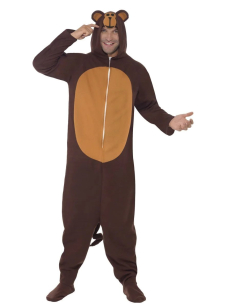 Déguisement Singe Adulte (combinaison avec capuche)