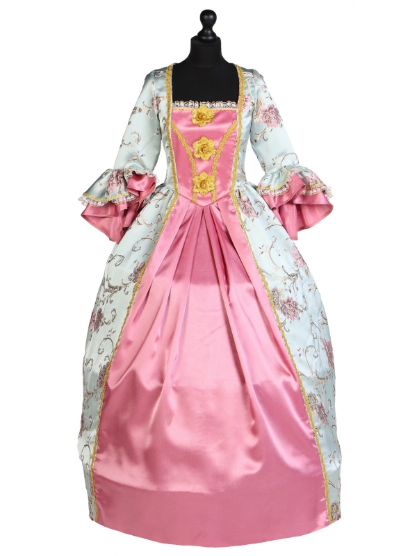 Robe Rococo de Marquise – Costume Historique Somptueux du XS au XXL
