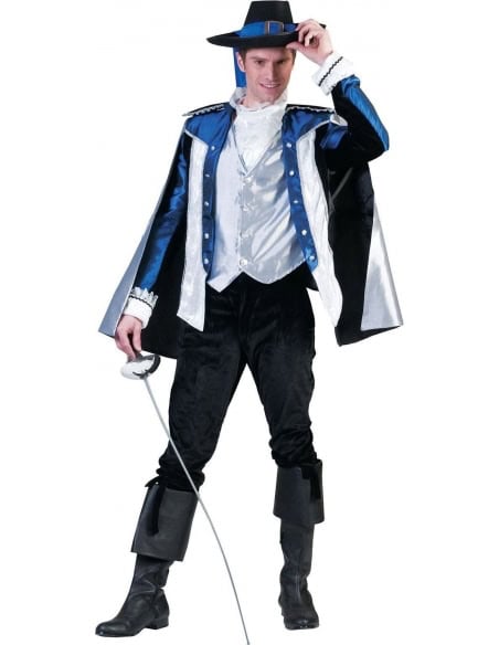 Costume de mousquetaire pour homme qualité supérieur