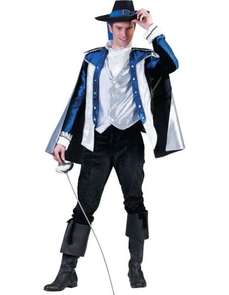 Costume de mousquetaire pour homme qualité supérieur