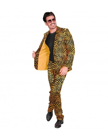 Costume Animalier Or - Osez l'Éclat de la Jungle Urbaine !