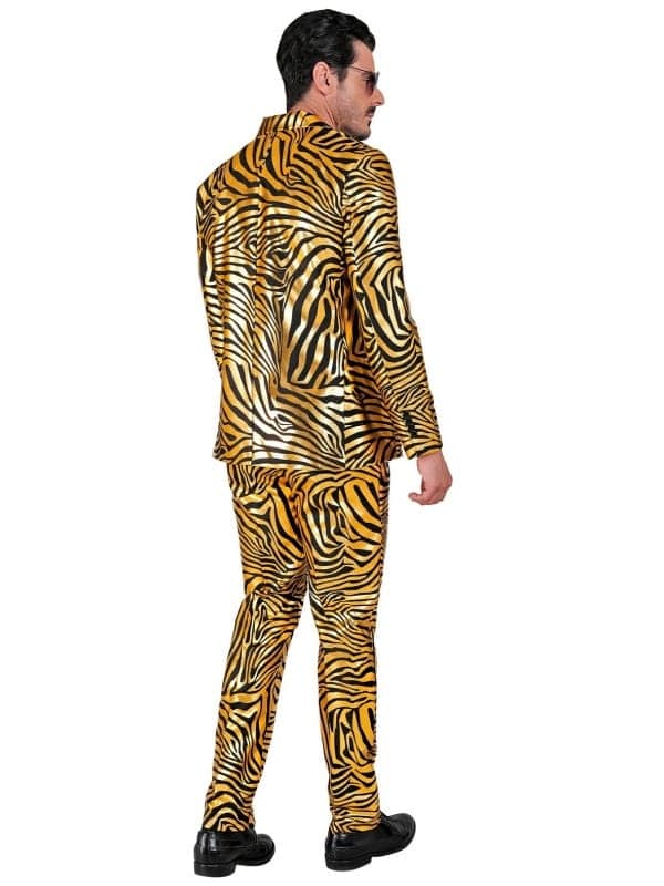 Costume Animalier Or - Osez l'Éclat de la Jungle Urbaine !
