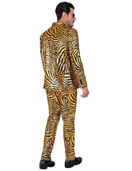Costume Animalier Or - Osez l'Éclat de la Jungle Urbaine !