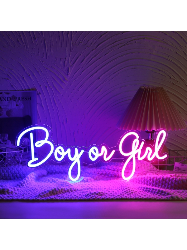 Lampe LED "Boy or Girl" : L'Éclairage Parfait pour Révéler les Plus Beaux Moments