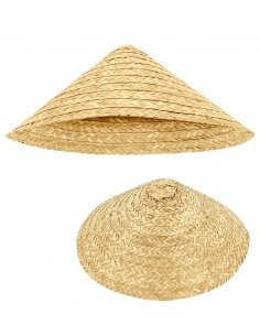 Chapeau Vietcong en Paille - L'Élégance du Vietnam à Vos Soirées à Thème 2