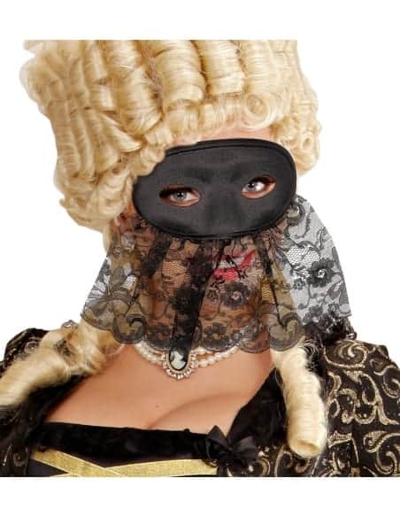 Masquez-vous d'Élégance: Loup Fidelio Noir, Votre Secret de Soirée Révélé!