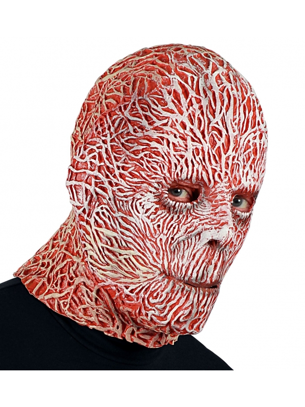 Horreur Garantie : Masque visage brulé Effrayant pour un Halloween