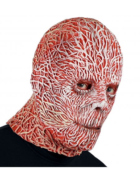 Horreur Garantie : Masque visage brulé Effrayant pour un Halloween