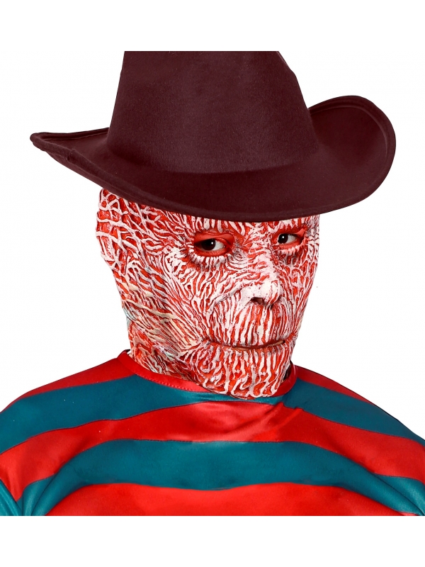 Horreur Garantie : Masque visage brulé Effrayant pour un Halloween
