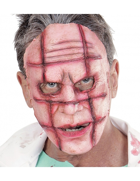 Horreur Chirurgicale: Demi-Masque Cicatrices pour une Panique Réaliste!