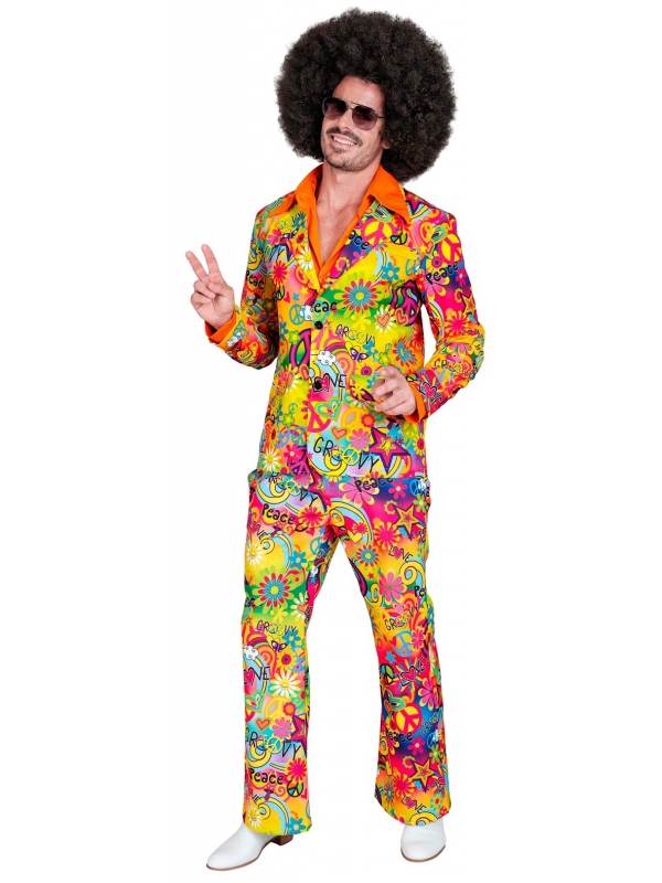 Costume Hippie Homme – Plongez dans la Révolution Colorée des Années 60 !