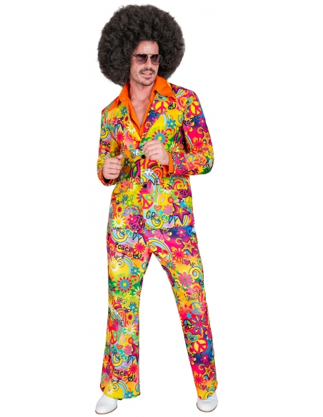 Costume Hippie Homme – Plongez dans la Révolution Colorée des Années 60 !
