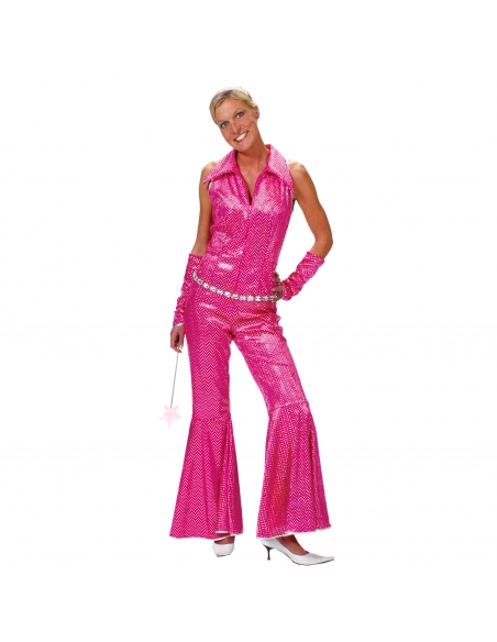Combinaison Disco Barbie Rose : Brillez Comme une Étoile du Film 2023