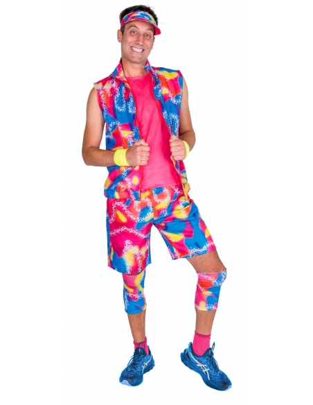 Déguisement de Rolleur fluo pour homme pour incarner Ken