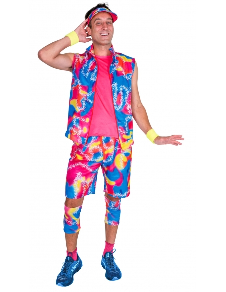 Déguisement de Rolleur fluo pour homme pour incarner Ken