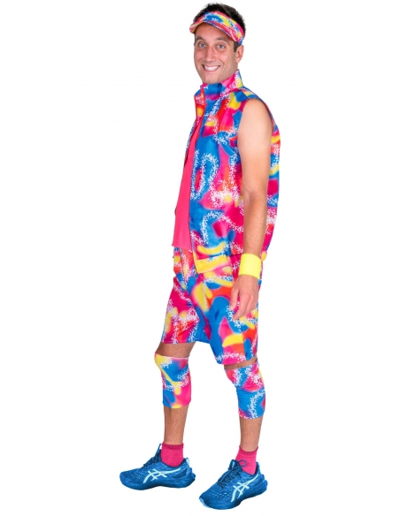 Déguisement de Rolleur fluo pour homme pour incarner Ken