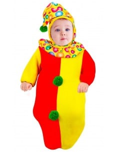 Déguisement mignon de clown pour bébé de 0 à 6 mois