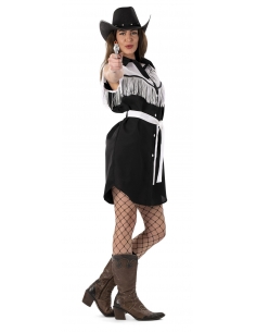 Déguisement de Cow-Girl Femme | Robe Western Chic du S/M et XL/XXL 2