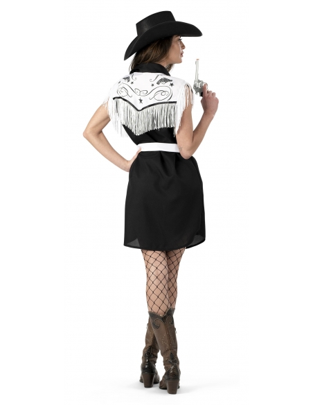 Déguisement de Cow-Girl Femme | Robe Western Chic du S/M et XL/XXL