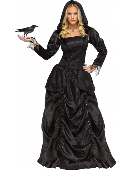 Costume de Reine Gothique – Un Voyage dans le Temps Vers l'Époque Victorienne