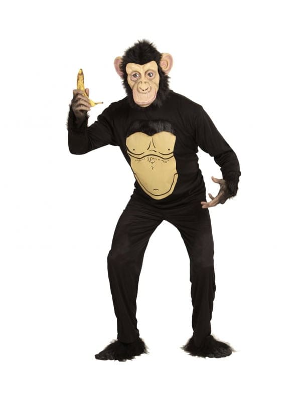 Déguisement de Chimpanzé pour Adultes avec masque