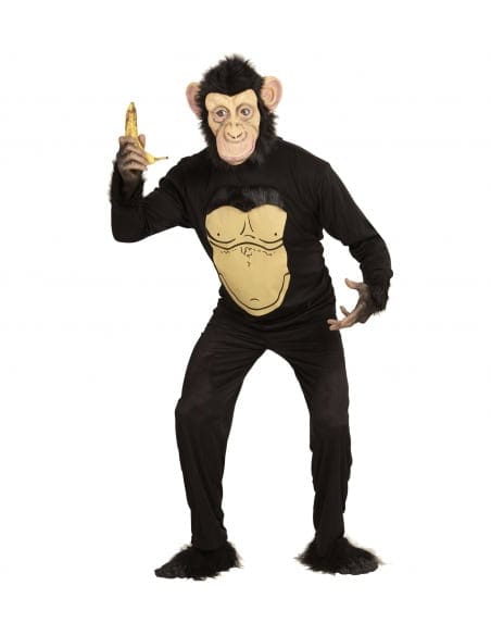 Déguisement de Chimpanzé pour Adultes avec masque
