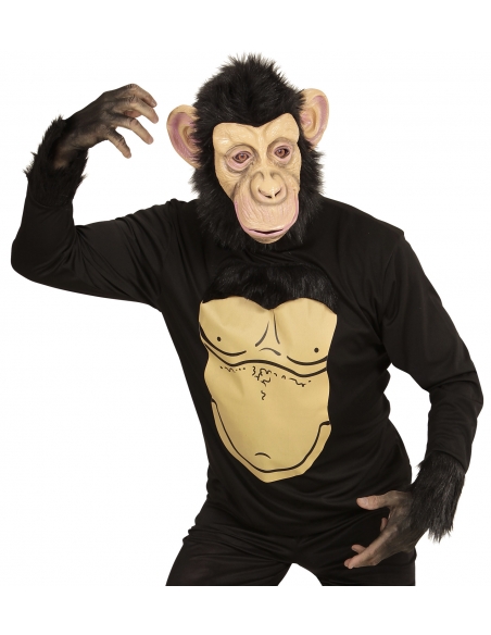 Déguisement de Chimpanzé pour Adultes avec masque