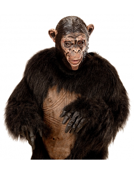 Masque de Chimpanzé en latex pour adulte