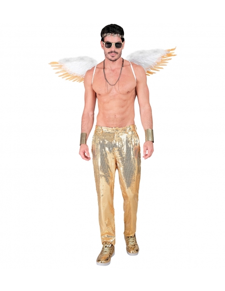 Pantalon Homme à Paillettes Or "Party Fashion"
