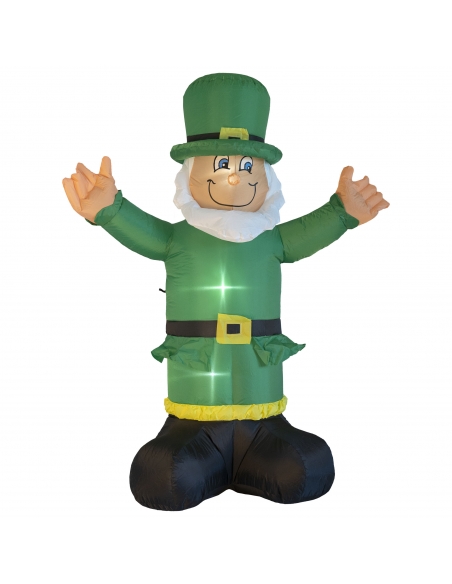 Leprechaun gonflable 180 cm - Saint- Patrick