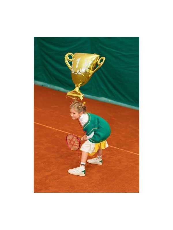 Ballon en Mylar Coupe de Champion, 64x61cm, or
