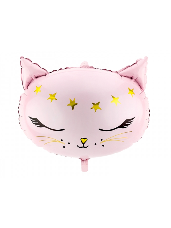 Ballon en Mylar Chaton mignon, 48x36cm