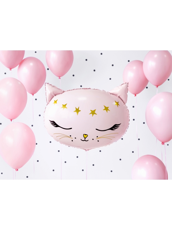 Ballon en Mylar Chaton mignon, 48x36cm