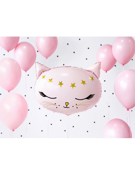 Ballon en Mylar Chaton mignon, 48x36cm