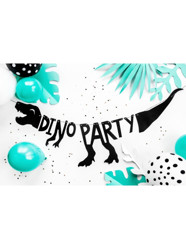 Guirlande Dinosaures - Dino Party - Anniversaire, 20x90 cm