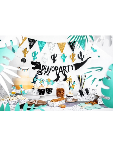 Guirlande Dinosaures - Dino Party - Anniversaire, 20x90 cm