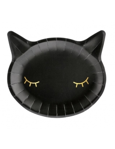 Assiettes Chaton - Une Touche Mignonne et Féline pour la Décoration d'Anniversaire