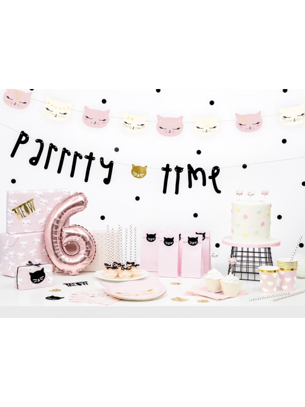 Gobelets Chaton, 200ml (1 pqt. / 6 pc.) - Anniversaire & Baby Shower